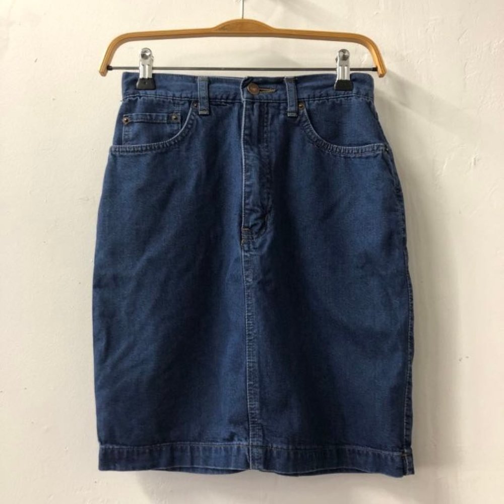 Edwin denim jean skirt